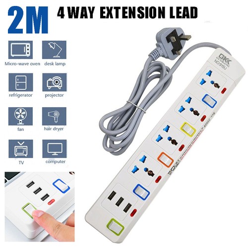 Extension lead with usb - lead,