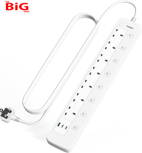 Plug extension lead with - extension, usb
