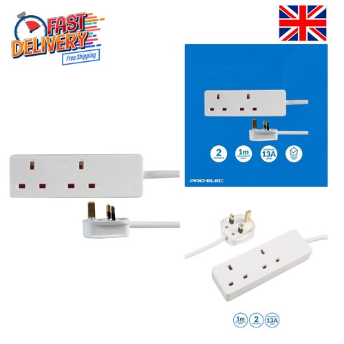 Dual outlet extension lead - outlet,