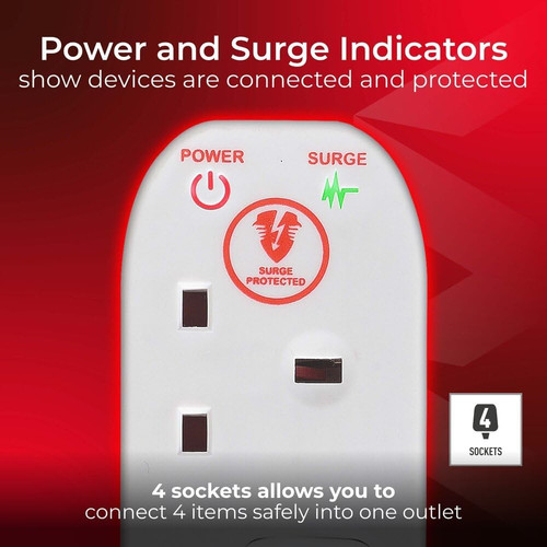 Masterplug four socket - four,