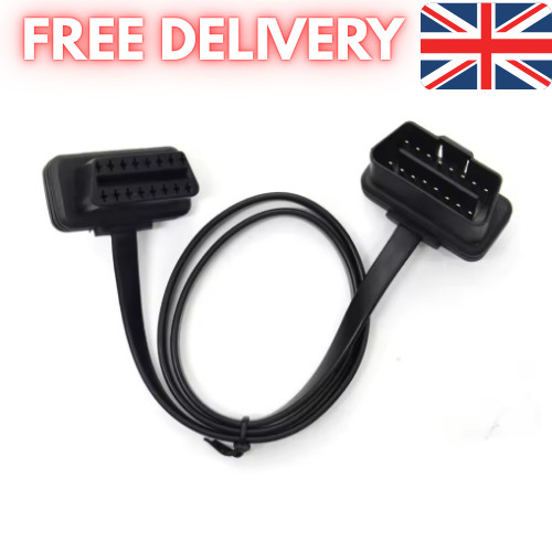 60cm flat obd obd2 pin - 60cm,