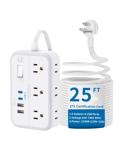 Ntonpower 25ft flat - 25ft, extension