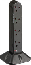 Socket tower surge protected