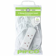 2 GANG Way 2M Long Lead Uk