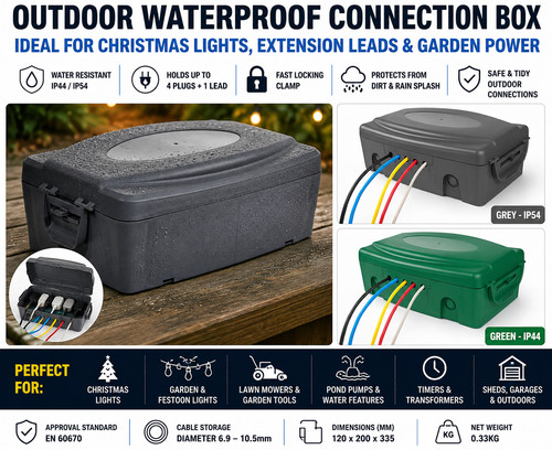 Outdoor waterproof connection - outdoor,