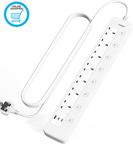 Plug extension lead with usb - lead,