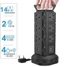 14 Way Extension Power Strip
