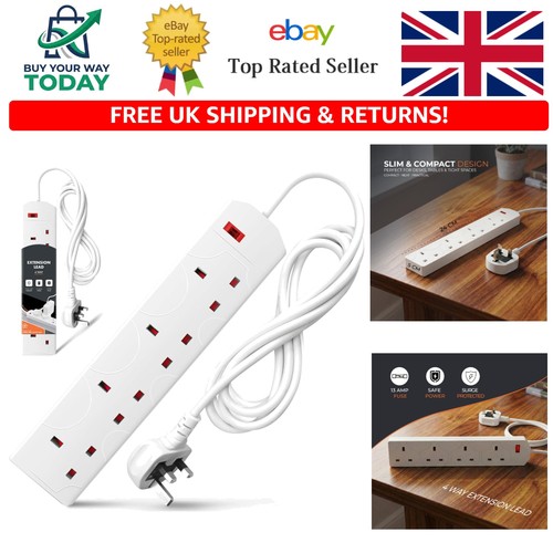 Durable gang extension lead - gang,