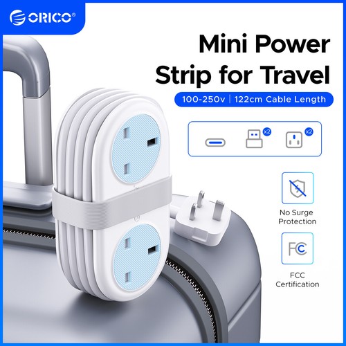 Orico travel power strip - power, with