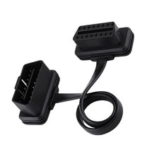 60CM Flat OBD II OBD2 16 Pin
