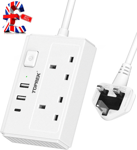 Plug extension lead with - lead, usb